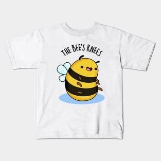 The Bee's Knees Funny Bug Pun Kids T-Shirt